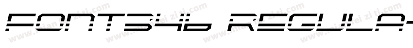 font346 Regula字体转换